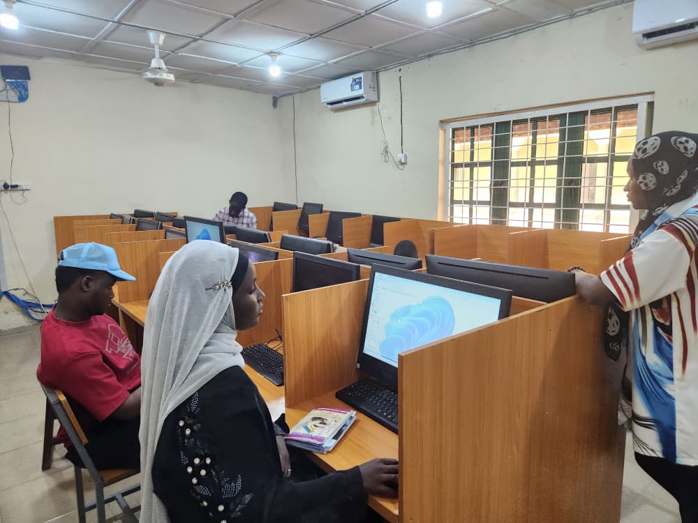 Syncbright Academy — bootcamp students in Yola